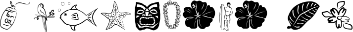 Tropicana BV Font