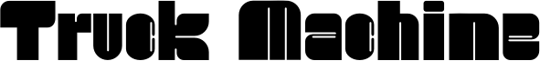 Truck Machine Font