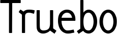Truebo Font