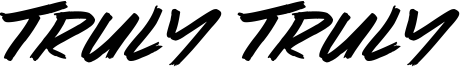 Truly Truly Font