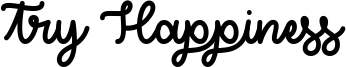 Try Happiness Font