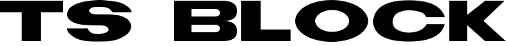 TS Block Font
