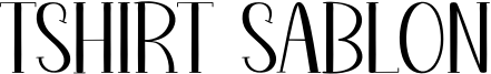 Tshirt Sablon Font