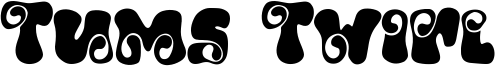 Tums Twirl Font