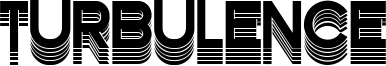 Turbulence Font