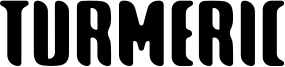 Turmeric Font