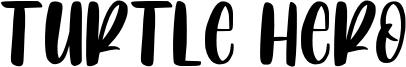 Turtle Hero Font