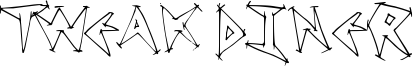 Tweak Diner Font