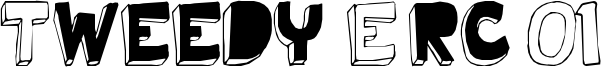 Tweedy Erc 01 Font