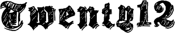 Twenty12 Font