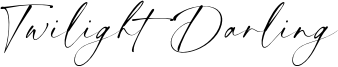 Twilight Darling Font