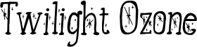 Twilight Ozone Font
