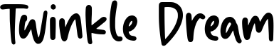 Twinkle Dream Font