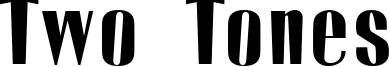 Two Tones Font