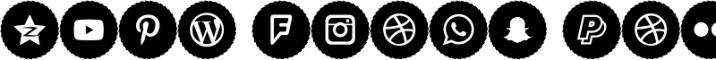 Type Icons Color 2019 Font