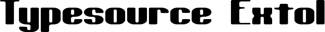 Typesource Extol Font
