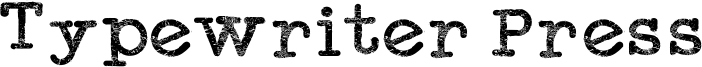 Typewriter Press Font