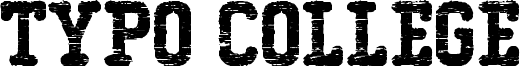Typo College Destroyed Demo.otf