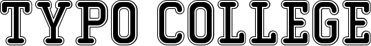 Typo College Outline Demo.otf