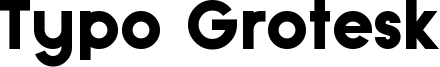 Typo Grotesk Black Demo.otf