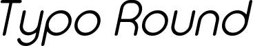 Typo_Round_Light_Italic_Demo.otf