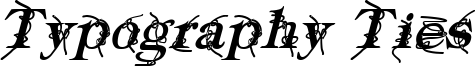 Typography Ties Bold Italic.ttf