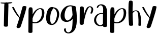 Typography Font