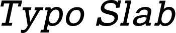 TypoSlab_italic_demo.otf