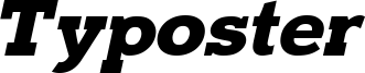 Typoster_italic_demo.otf
