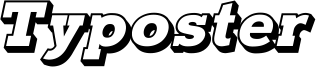 Typoster_outline_italic_demo.otf