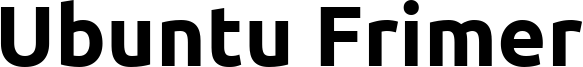 Ubuntu Frimer Font