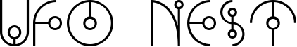 Ufo Nest Font