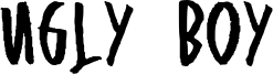 Ugly Boy Font