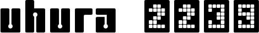 Uhura 2239 Font
