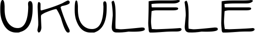 Ukulele Font