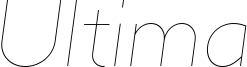 UltimaPDab-HairlineItalic.ttf