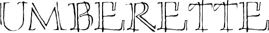 Umberette Font