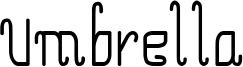 Umbrella-bold.ttf