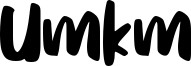 Umkm Font