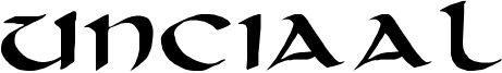 Unciaal Font