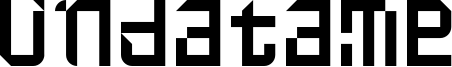 UNDATAME.otf