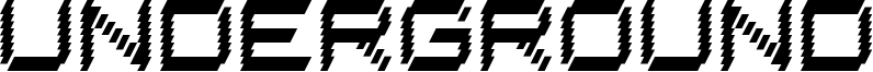 Underground Font