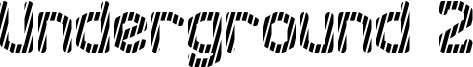 Underground 2 Font