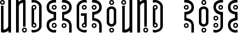 Underground Rose Font
