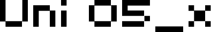 Uni 05_x Font