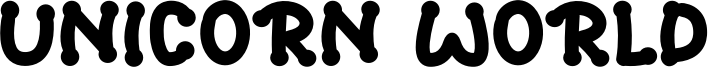 Unicorn World Font