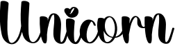 Unicorn Font