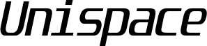 unispace it.ttf