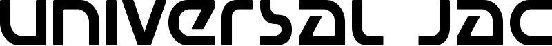 Universal Jack Font