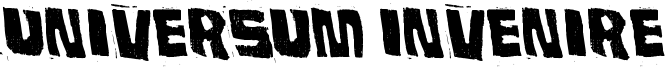 Universum Invenire Font